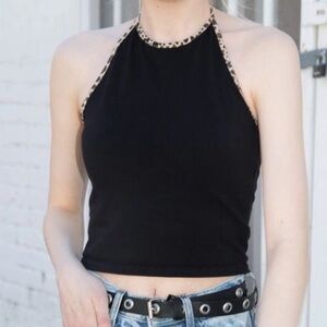 Brandy Melville Cheetah Halter